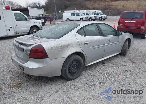 2005 Pontiac Grand Prix Gtp from USA, damaged, VIN 2G2WR524351335962